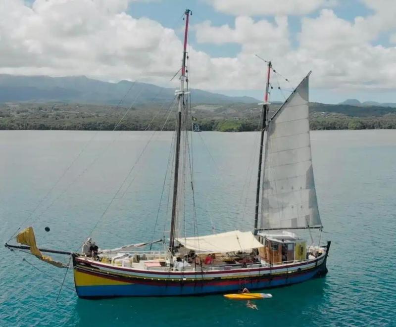 Voilier Historic Ketch aurique 25m 1957 exterieur 4