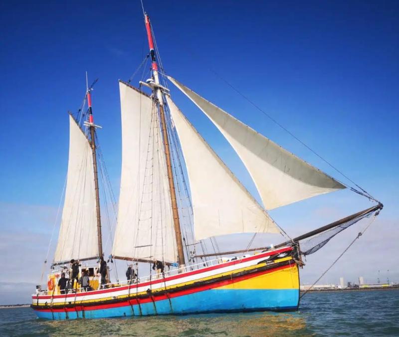 Voilier Historic Ketch aurique 25m 1957 exterieur 2