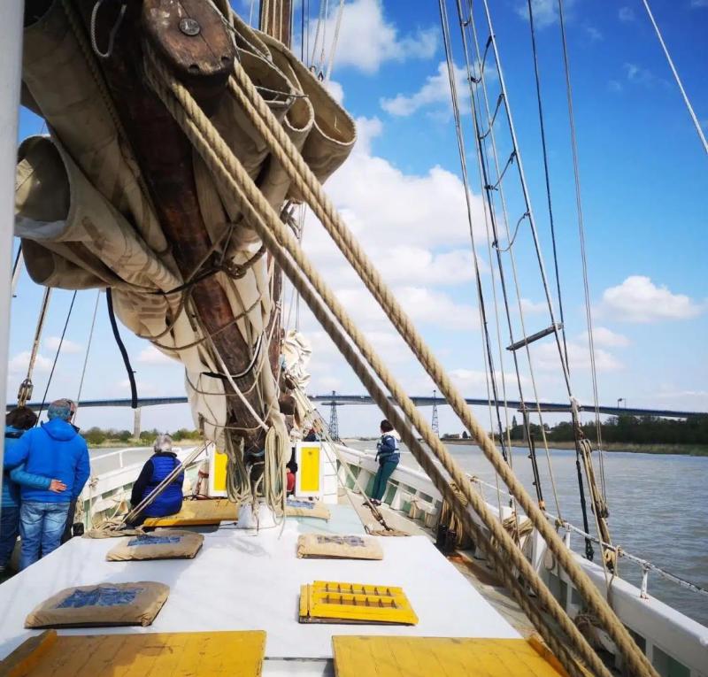 Voilier Historic Ketch aurique 25m 1957 exterieur 11