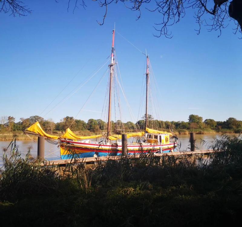 Voilier Historic Ketch aurique 25m 1957 exterieur 13