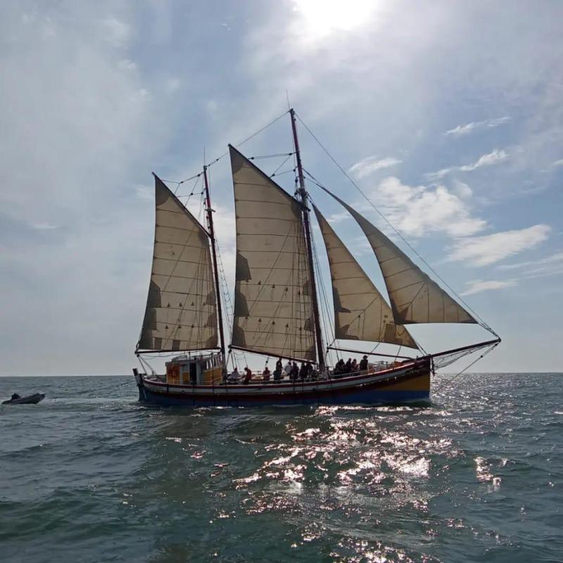 Voilier Historic Ketch aurique 25m 1957 exterieur 5