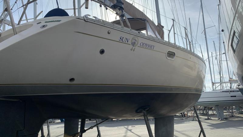 Voilier Jeanneau Sun Odyssey 44 1993 exterieur 9