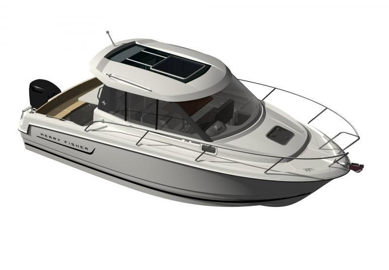 Bateau moteur Jeanneau Merry Fisher 755 2015 exterieur 26