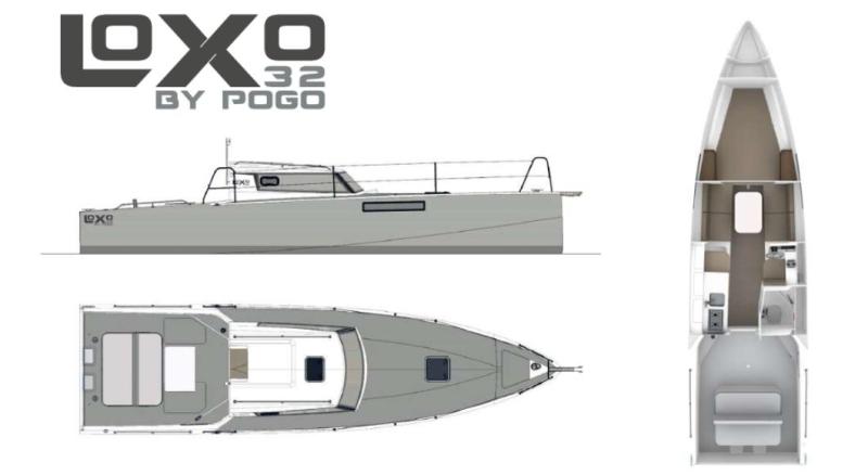 Bateau moteur Pogo LOXO 32 2019 exterieur 75